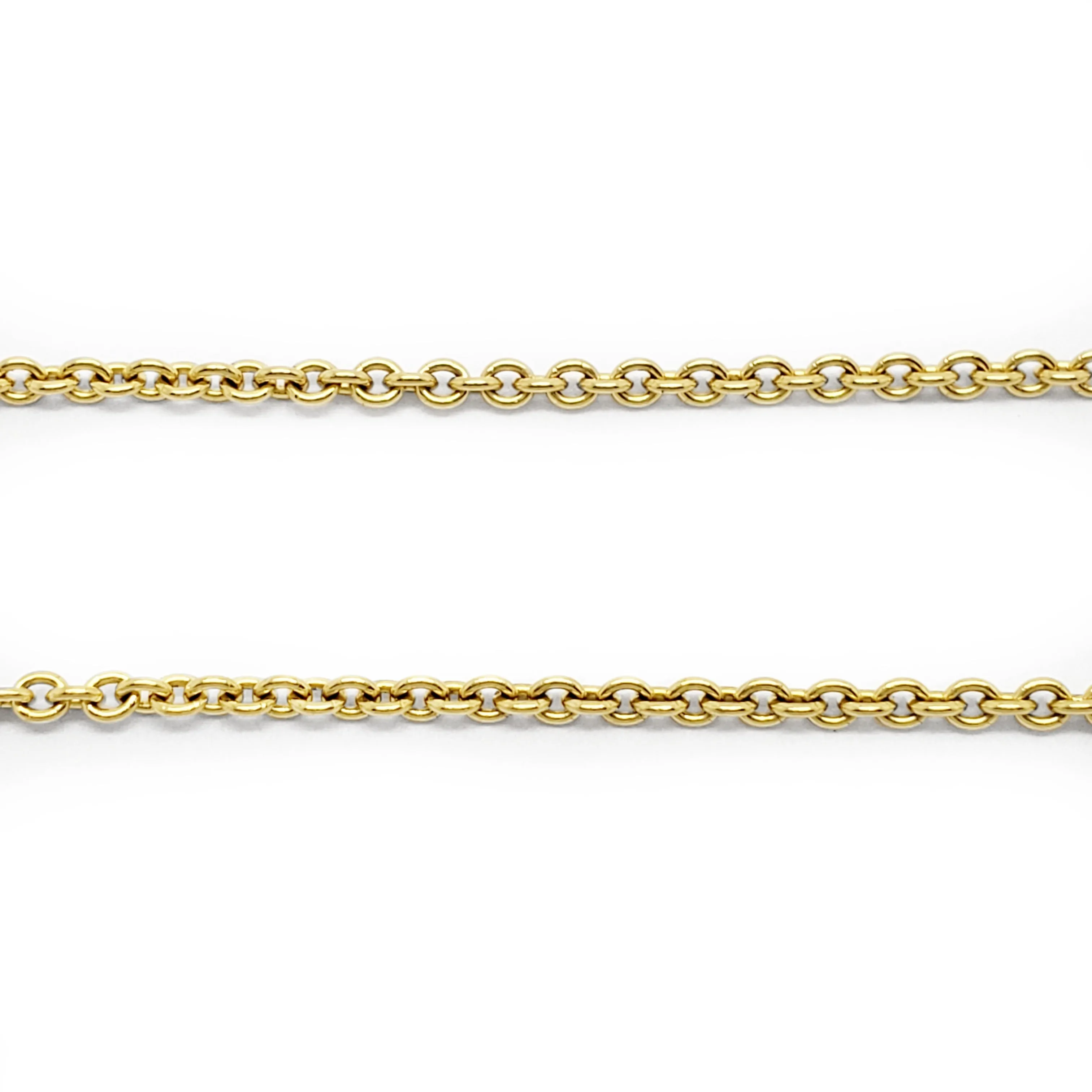 Yellow Gold Cable Chain in 14kt