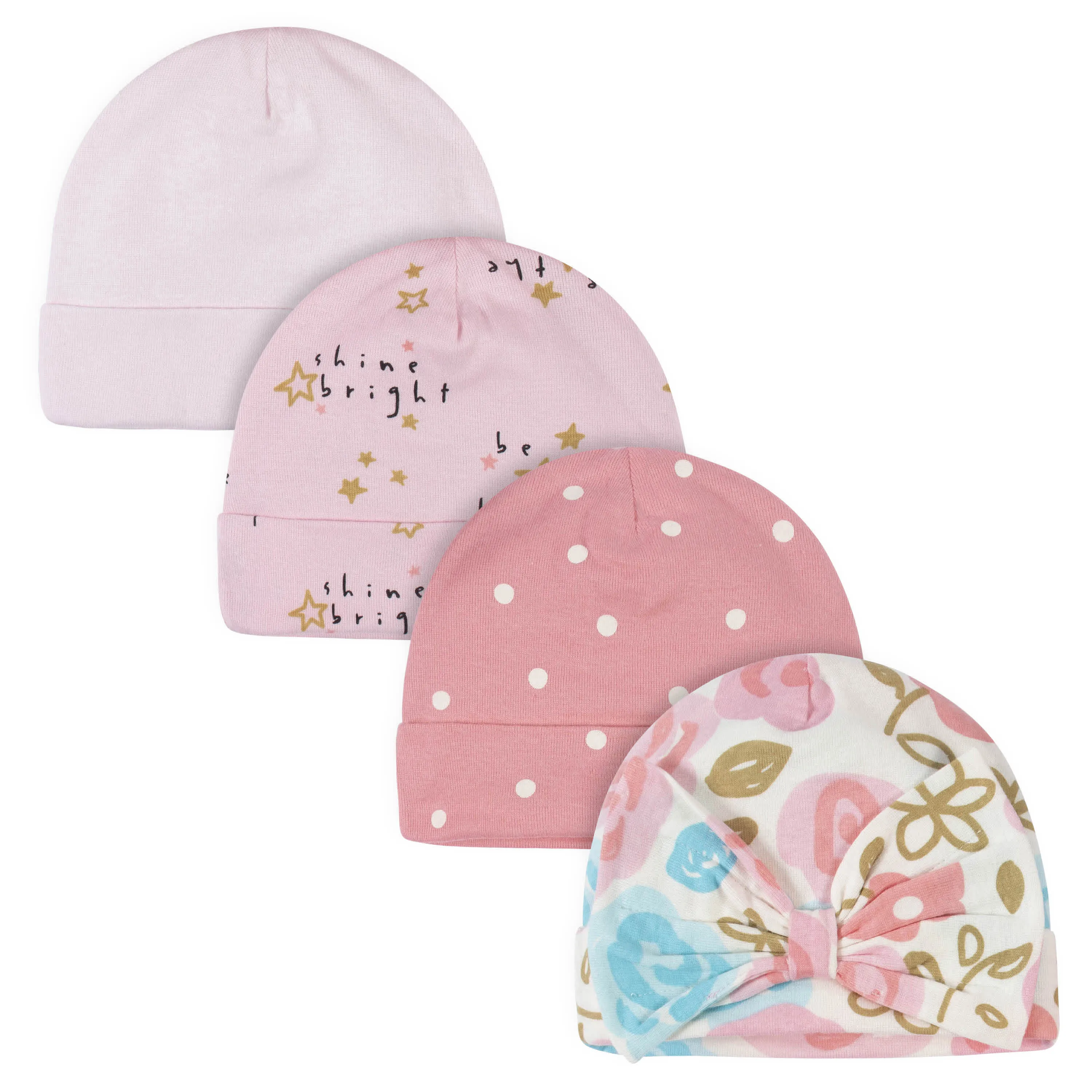 Baby Girls Princess Gown, Mitten, Cap, & Sock Set