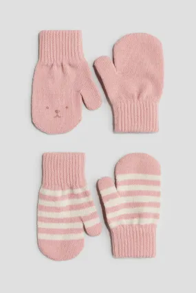 2-pack Mittens