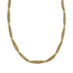 Gold Station Chain Necklace 18.5 by 2028 Jewelry