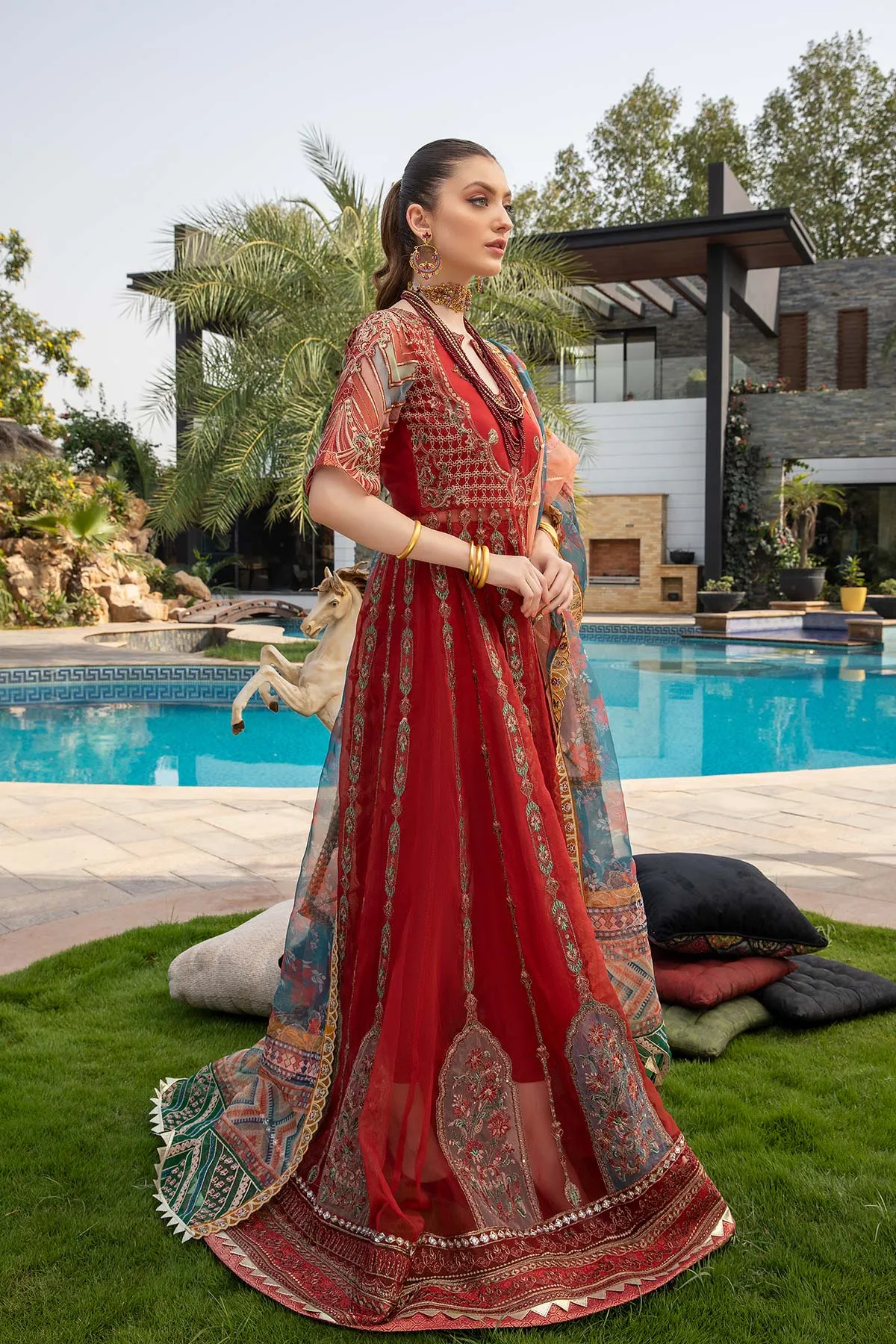 3 Pc DD-06 Luxury Embroidered Set