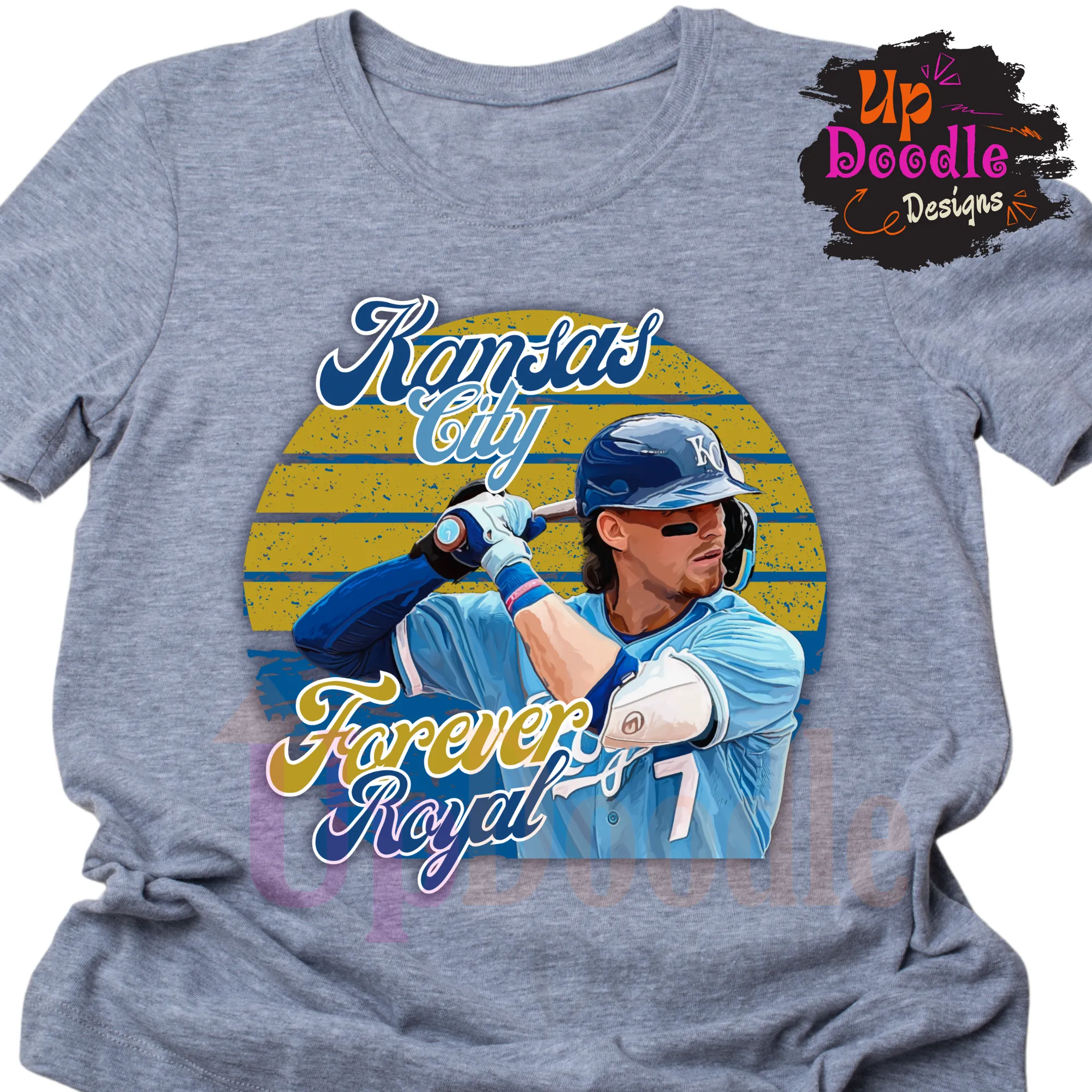 Forever Kansas City Baseball DTF/Sublimation Transfer #802