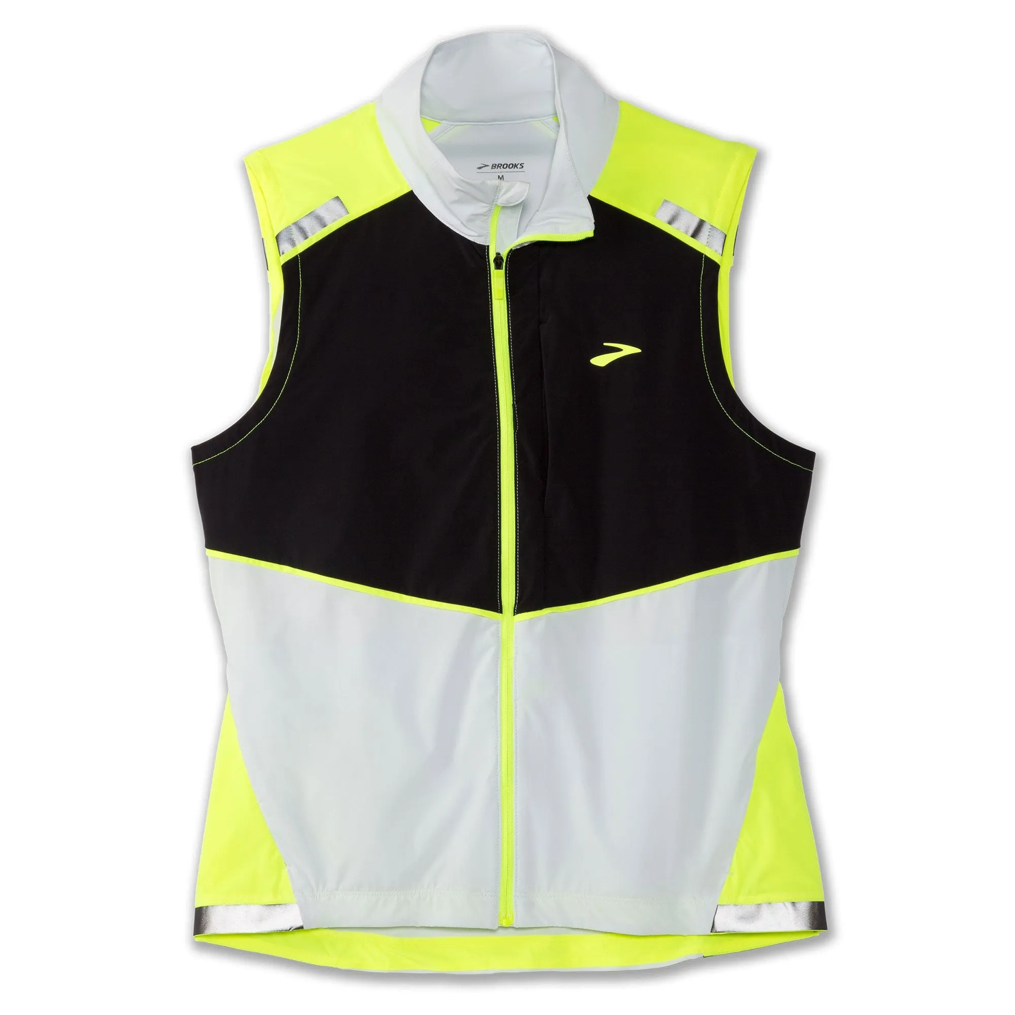 Reflective Women's Vest in Grey/Black