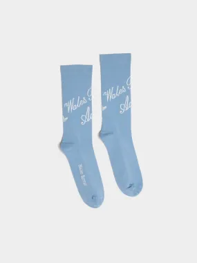 Short Socks, Ash Blue: adidas x WB