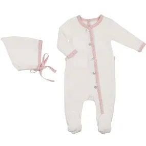 Chic Ivory & Rose Baby Set