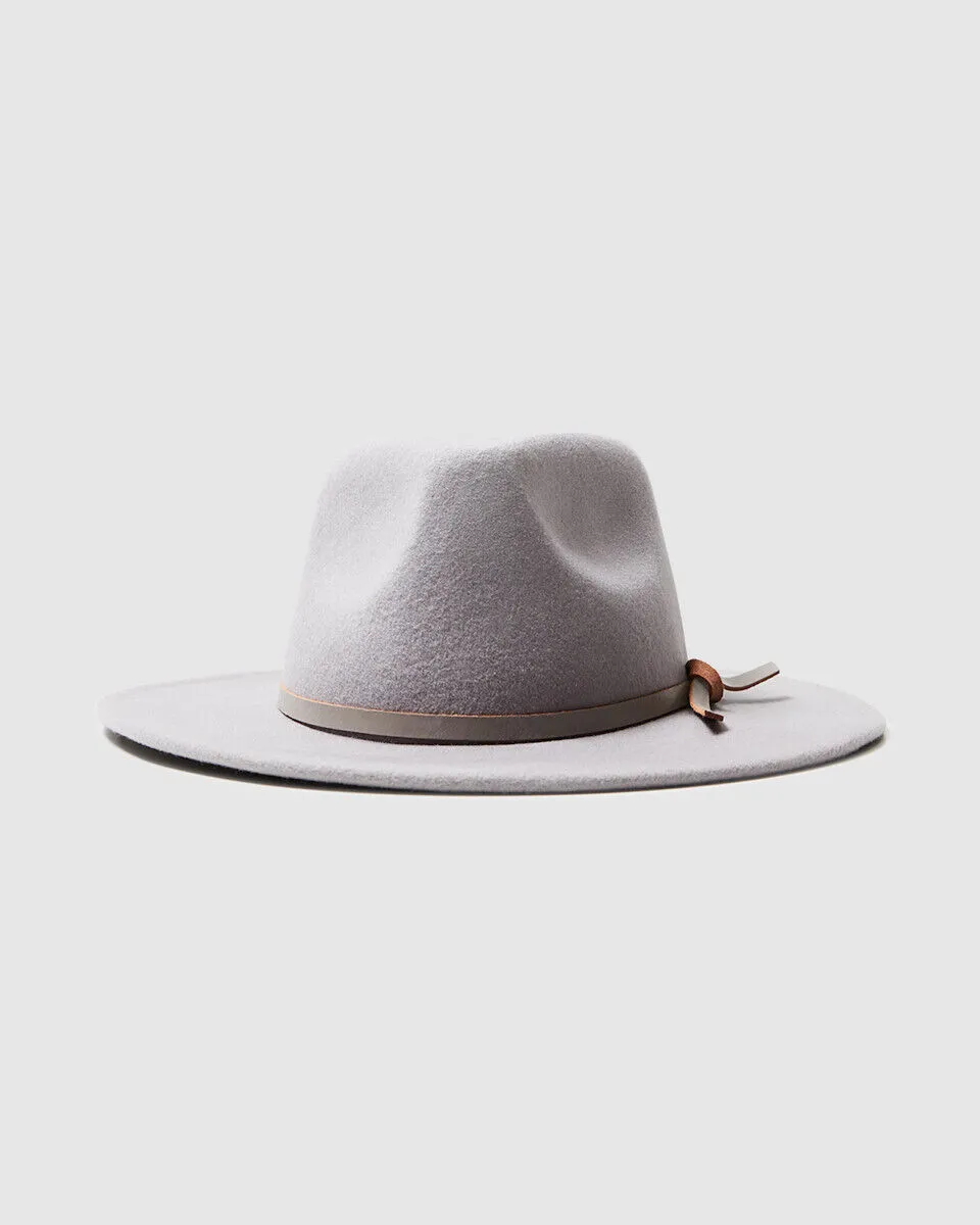 Arvust Howard Wool Fedora Stone