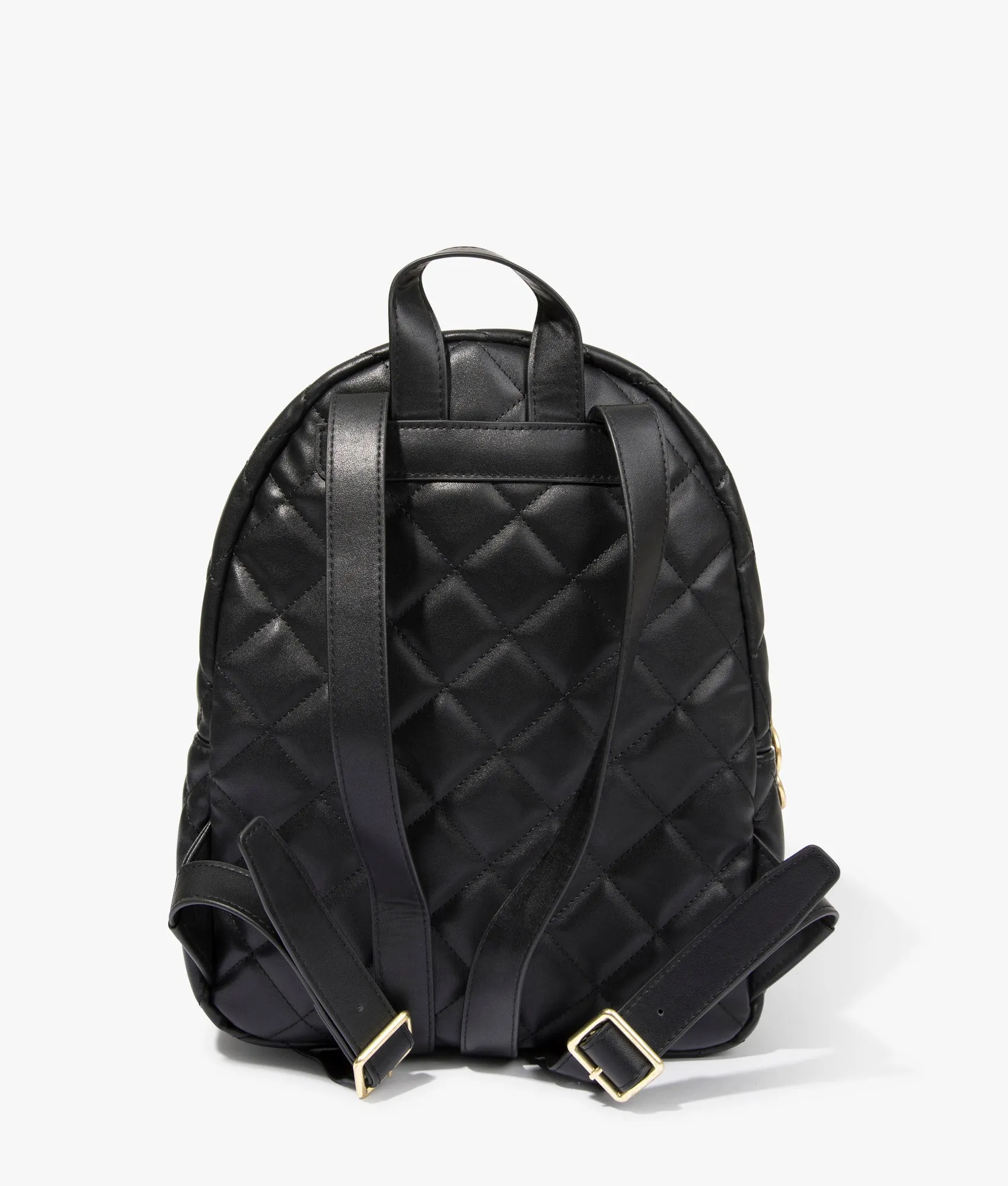 Barbour International Black Uxbridge Quilted Backpack for Women