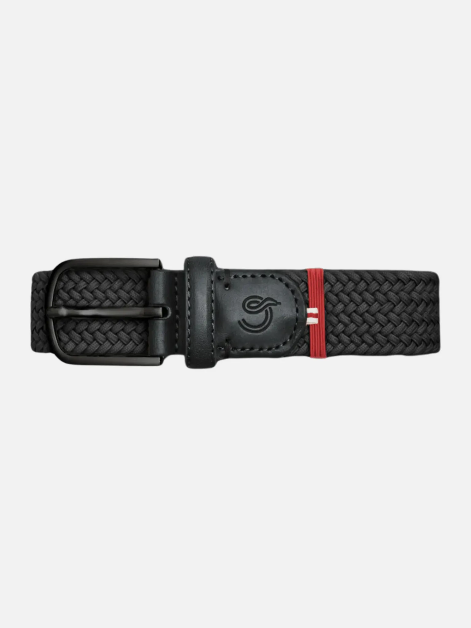 Black La Boucle Atlanta Leather Belt