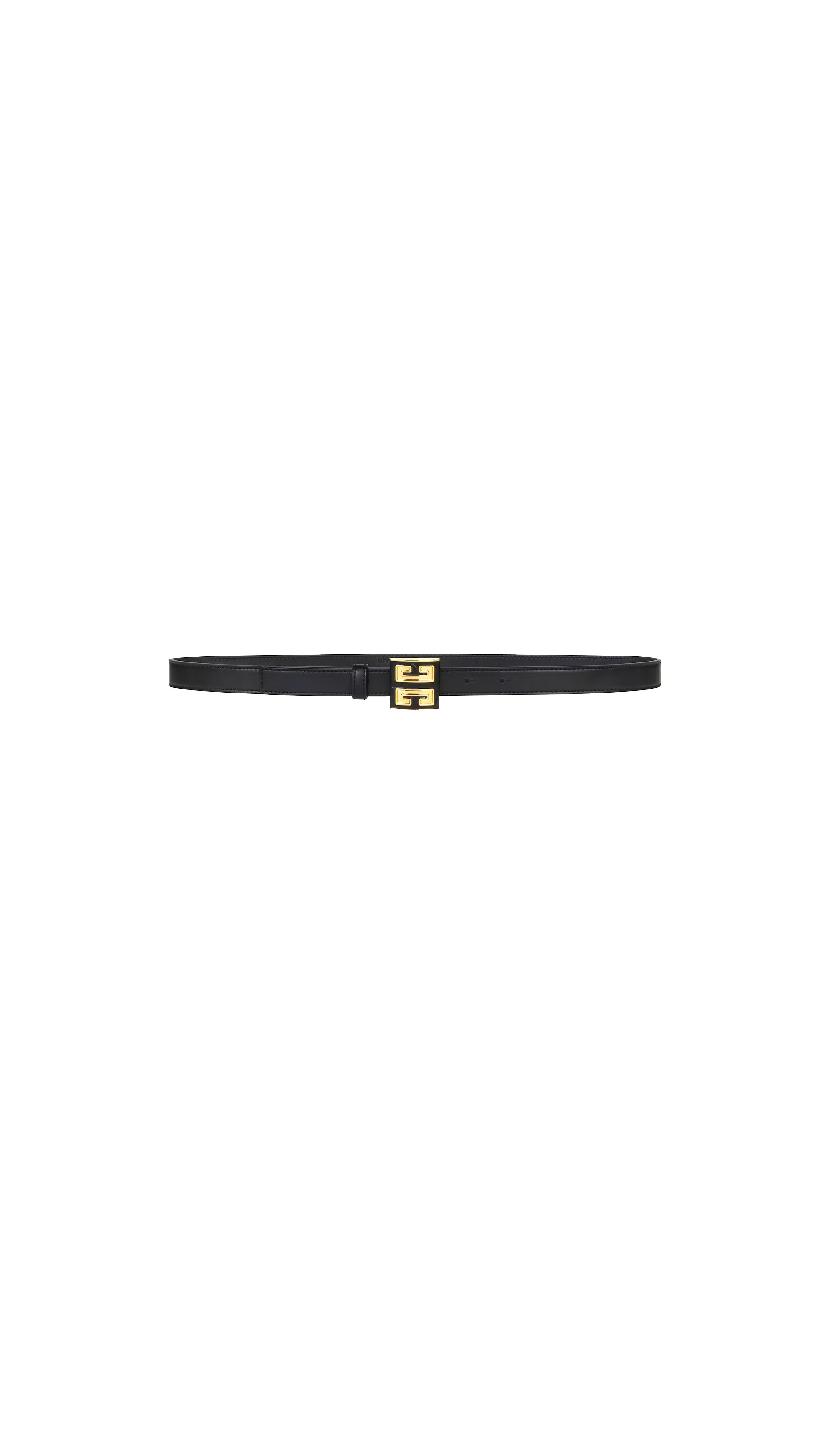 Black Leather 4g Belt