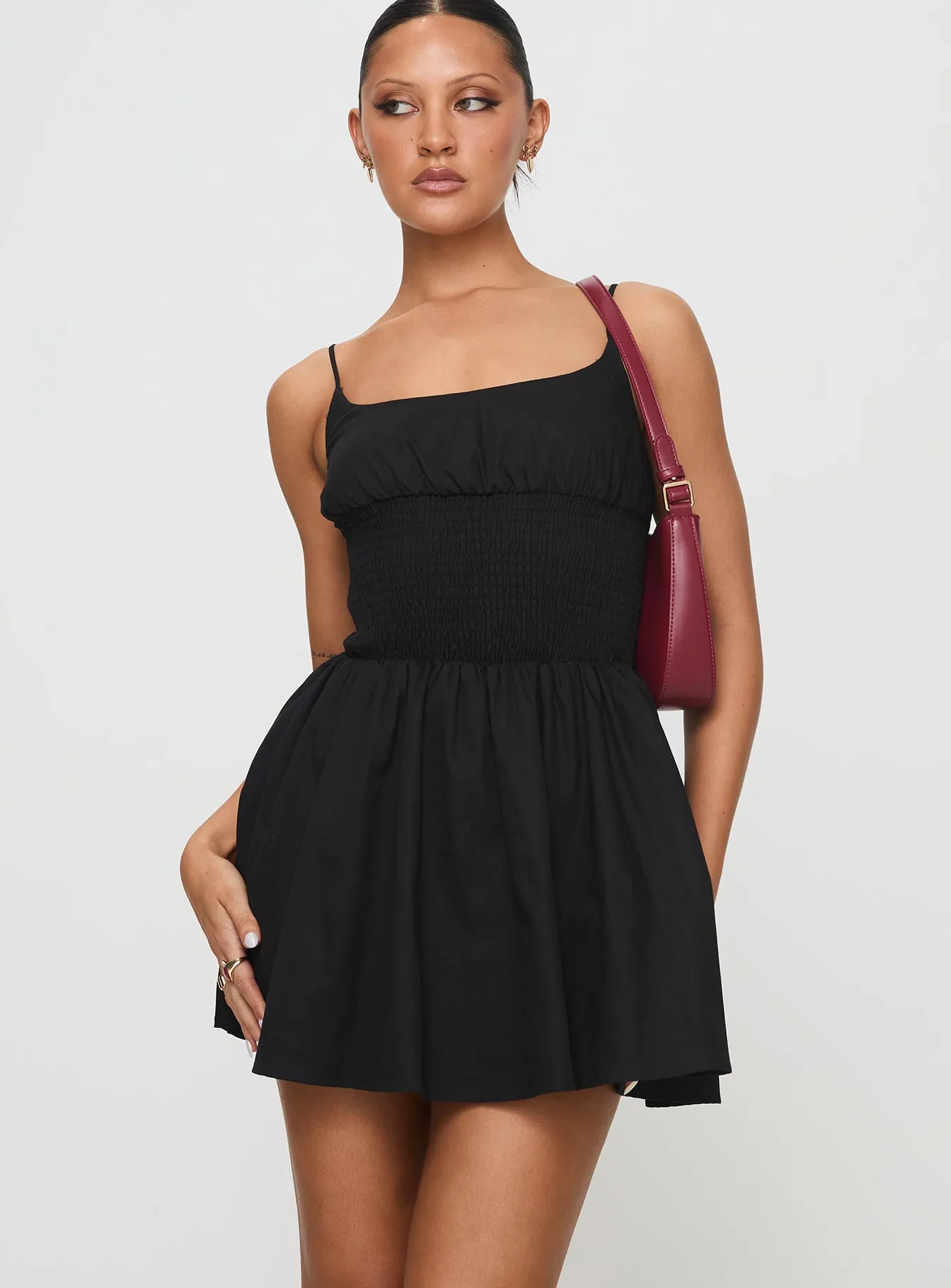 Black Matisse Mini Dress