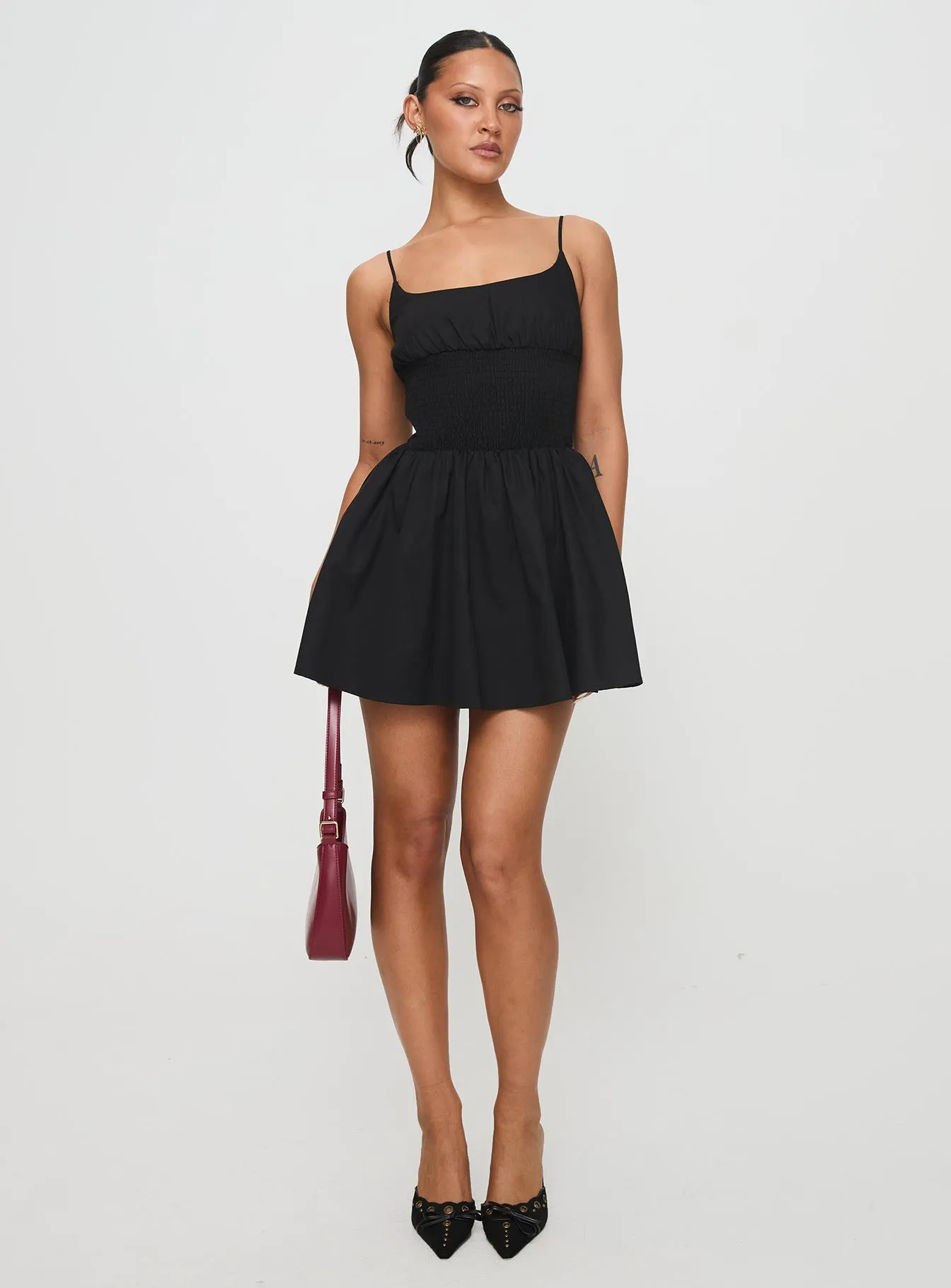 Black Matisse Mini Dress