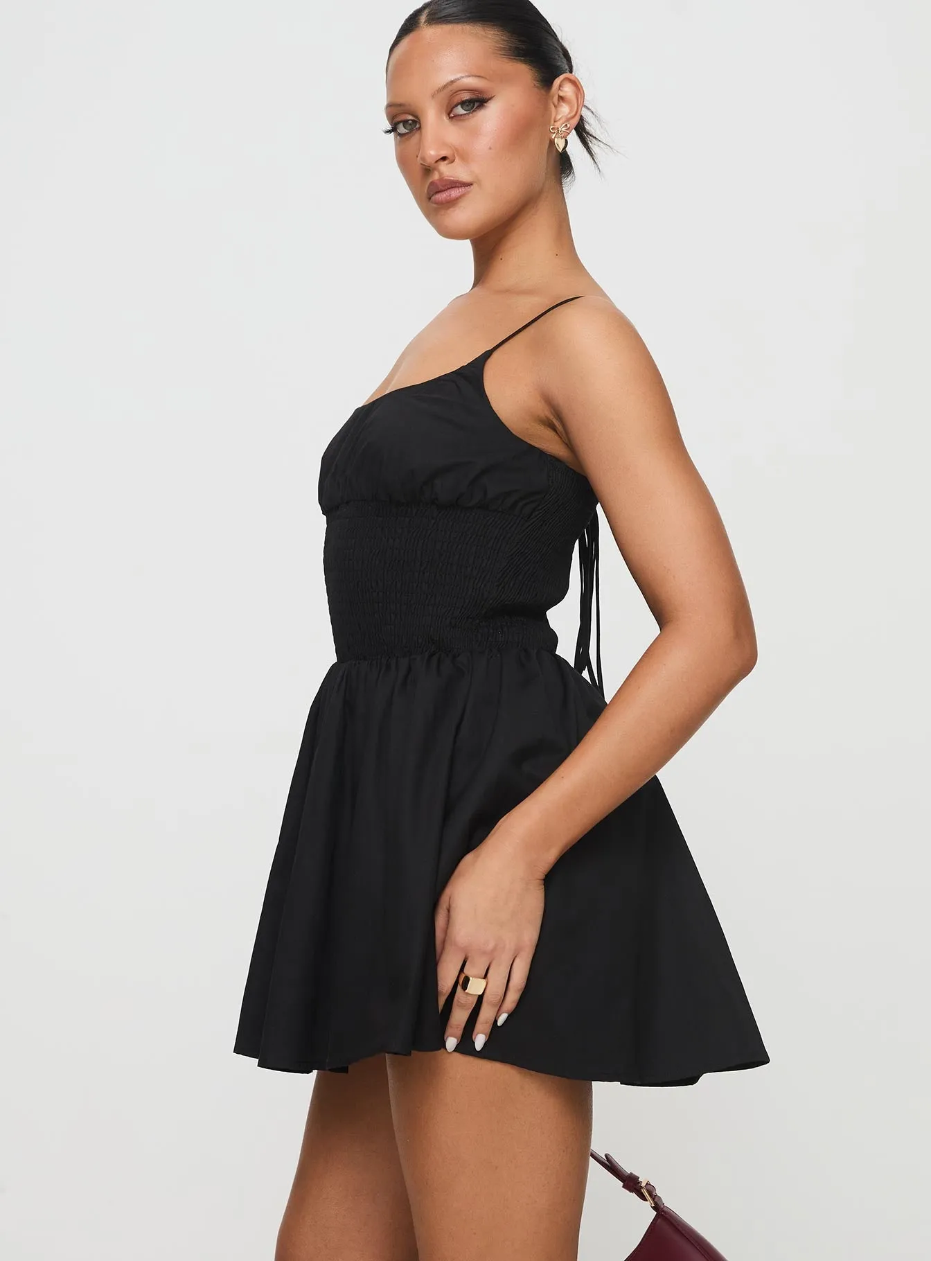 Black Matisse Mini Dress