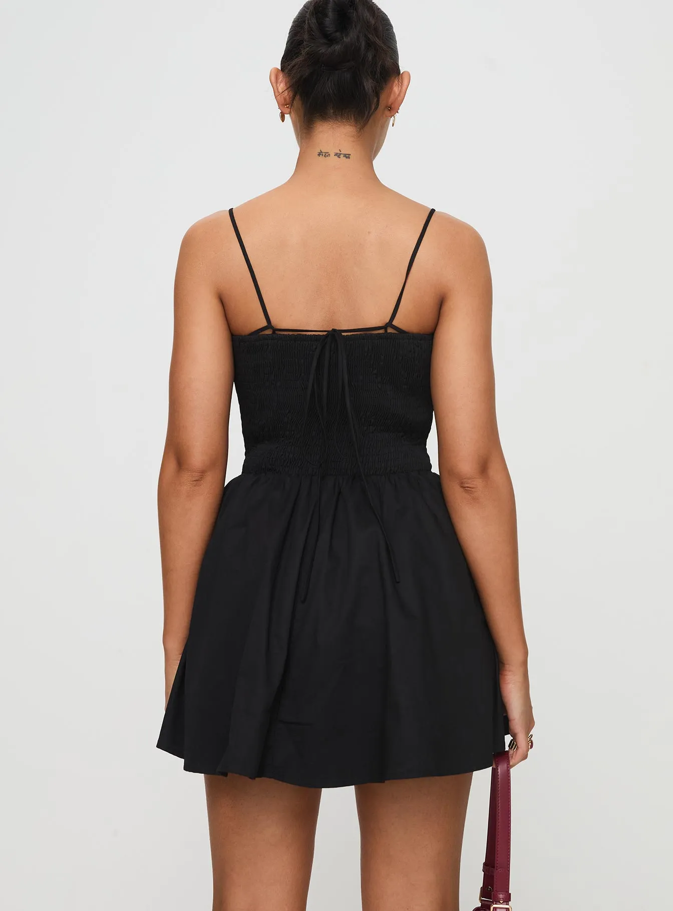 Black Matisse Mini Dress