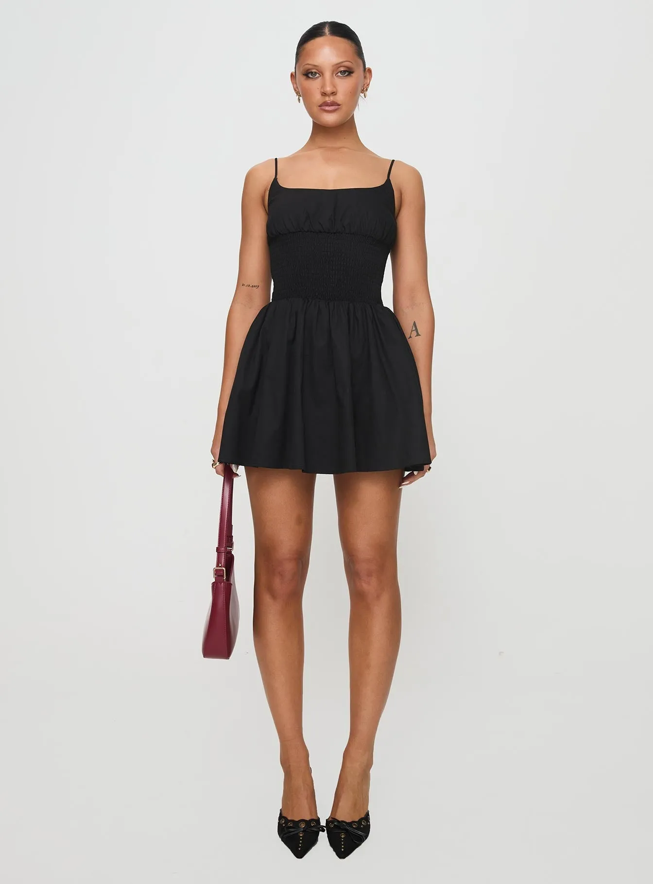 Black Matisse Mini Dress