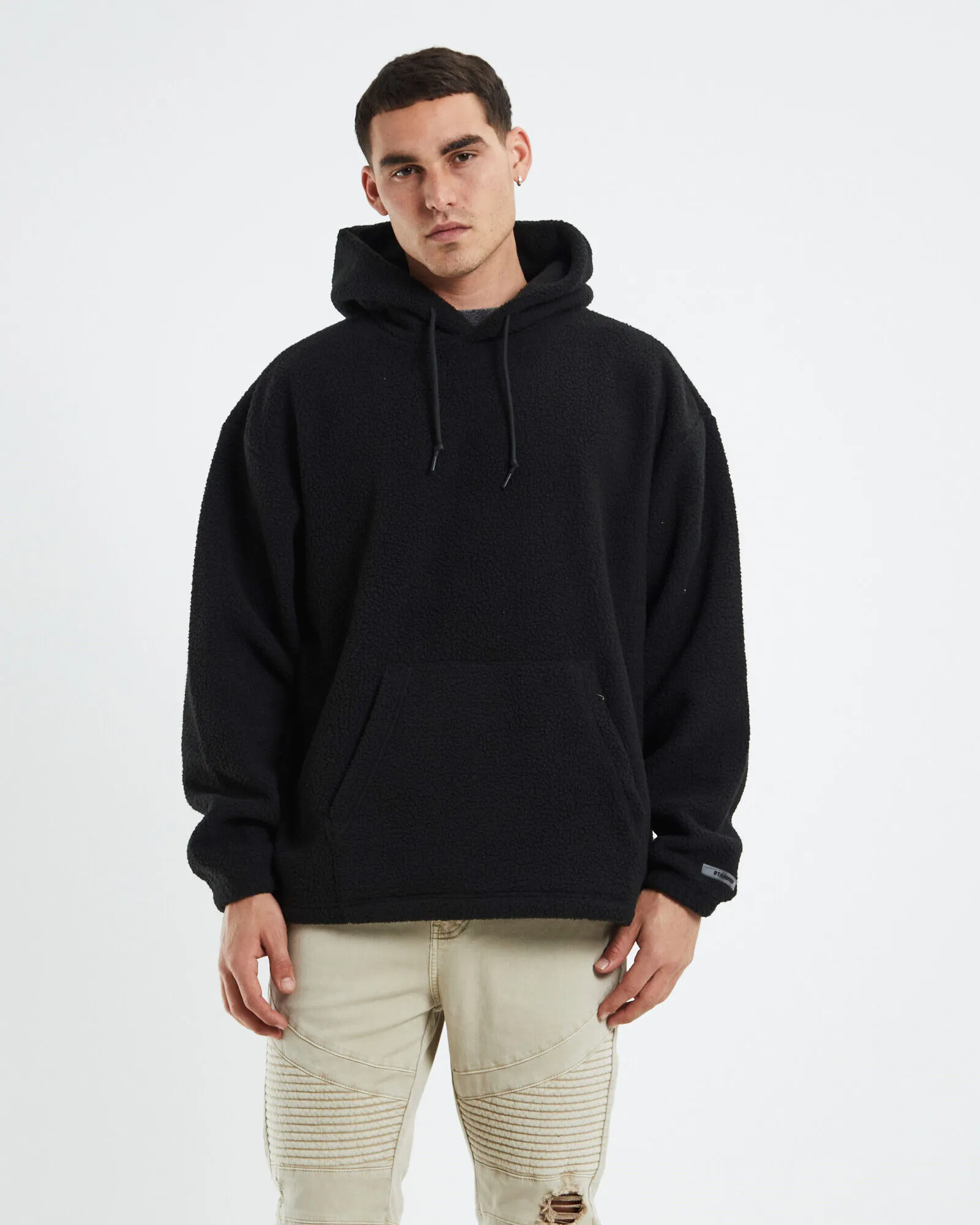 Black Standard Montauk Sherpa Hoodie