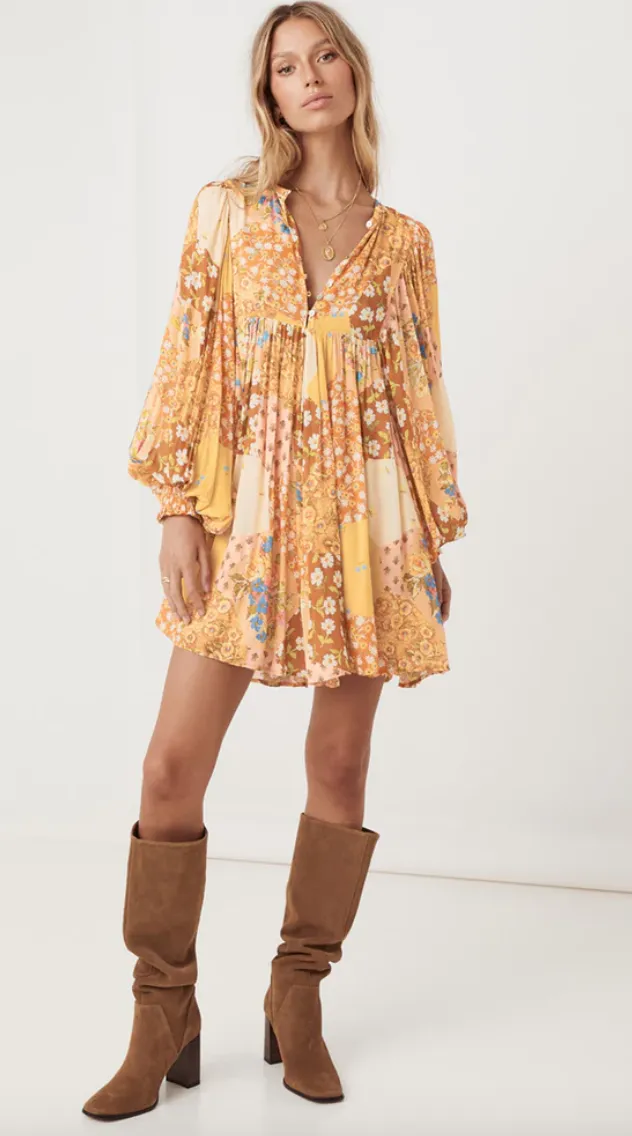 Spell Designs Freda Boho Mini Dress