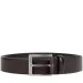 BOSS 'Erron' Leather Belt Dark Brown