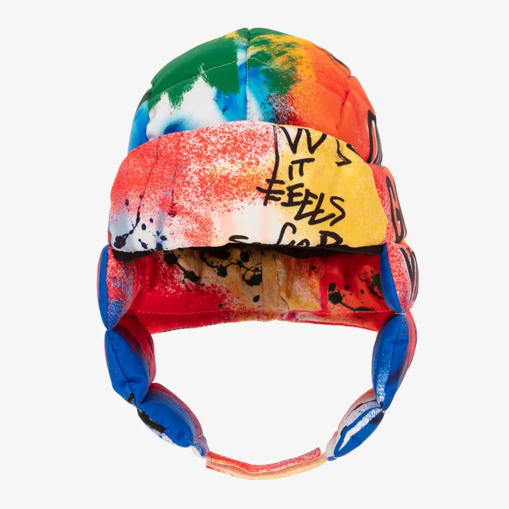 Bright Graffiti Trapper Hat