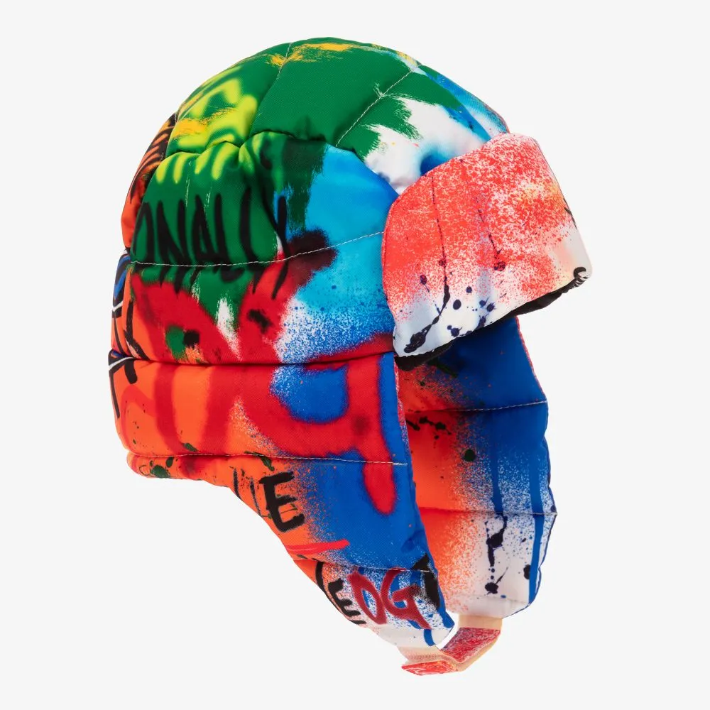 Bright Graffiti Trapper Hat