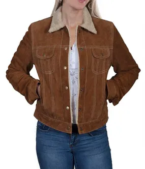 Emilija Baranac Suede Leather Jacket