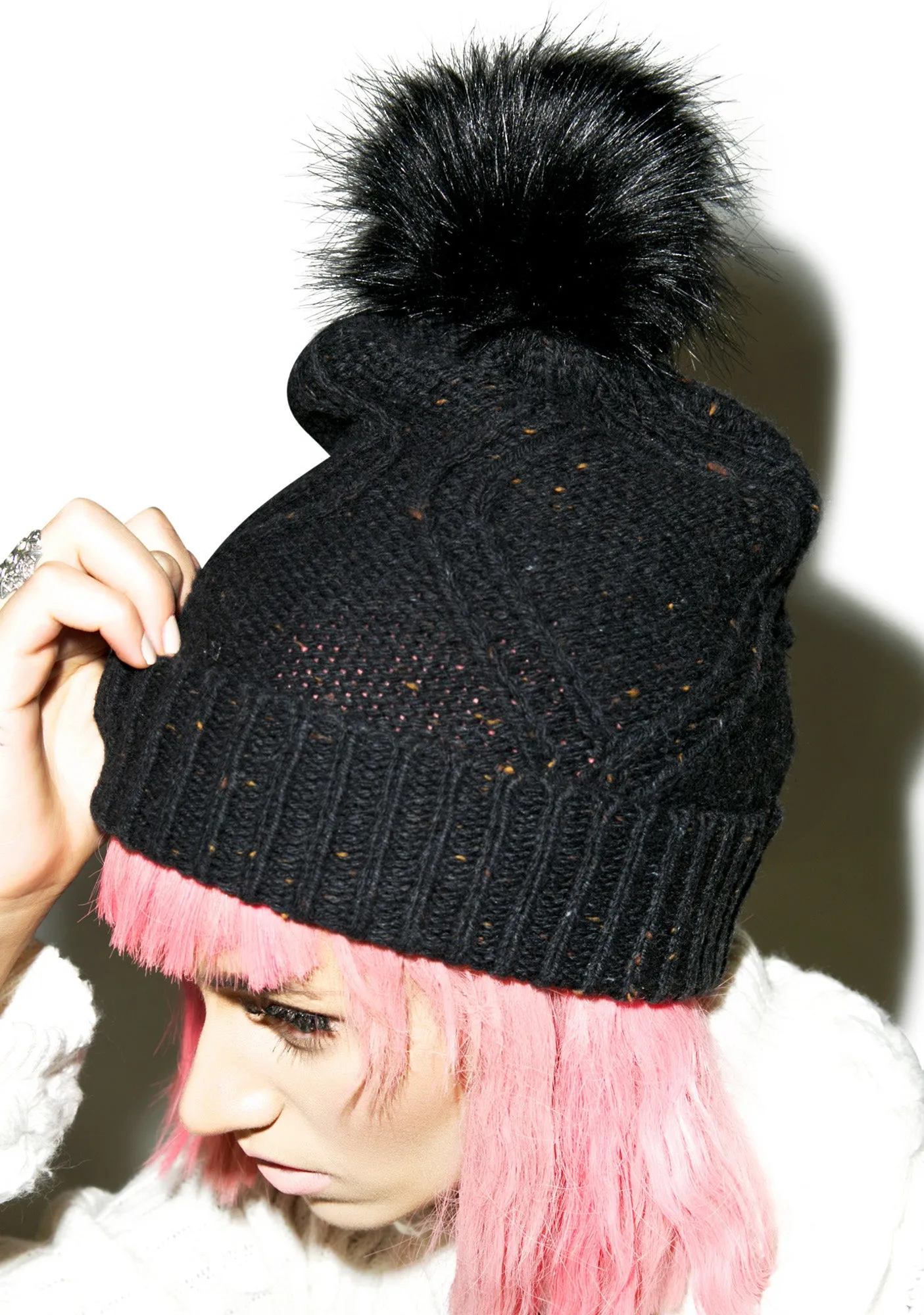 Cable Knit Beanie