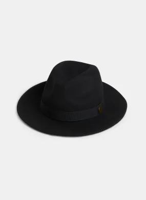 Chic Ribbon Fedora Hat