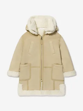 Chloè - Girls Faux Shearling Coat | Childsplay Clothing