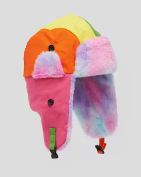 Colorful Motley Trapper Hat