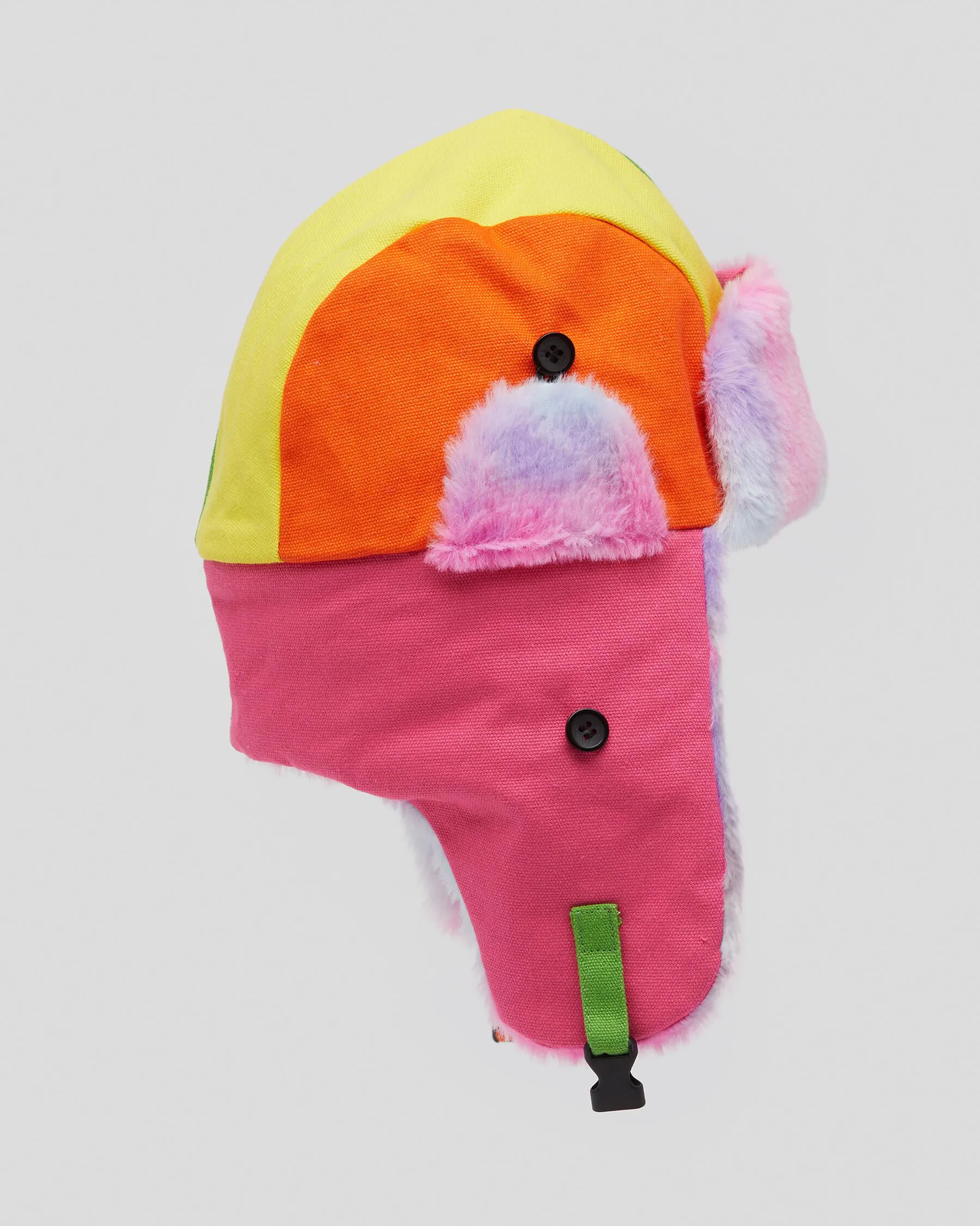 Colorful Motley Trapper Hat