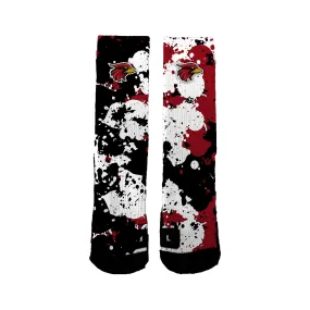 3 Peat Splatter Socks