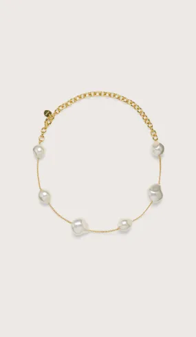 Cult Gaia Pearl Choker Necklace