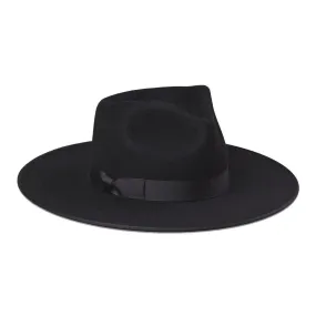 Dark Rancher Fedora Hat