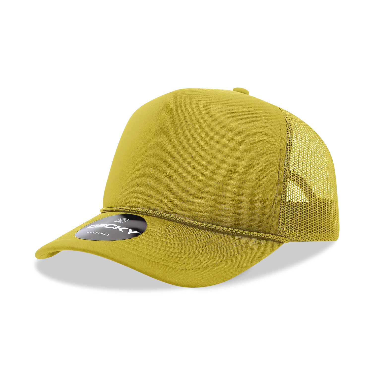 Decky 6025 Foam Trucker Hat - Gold