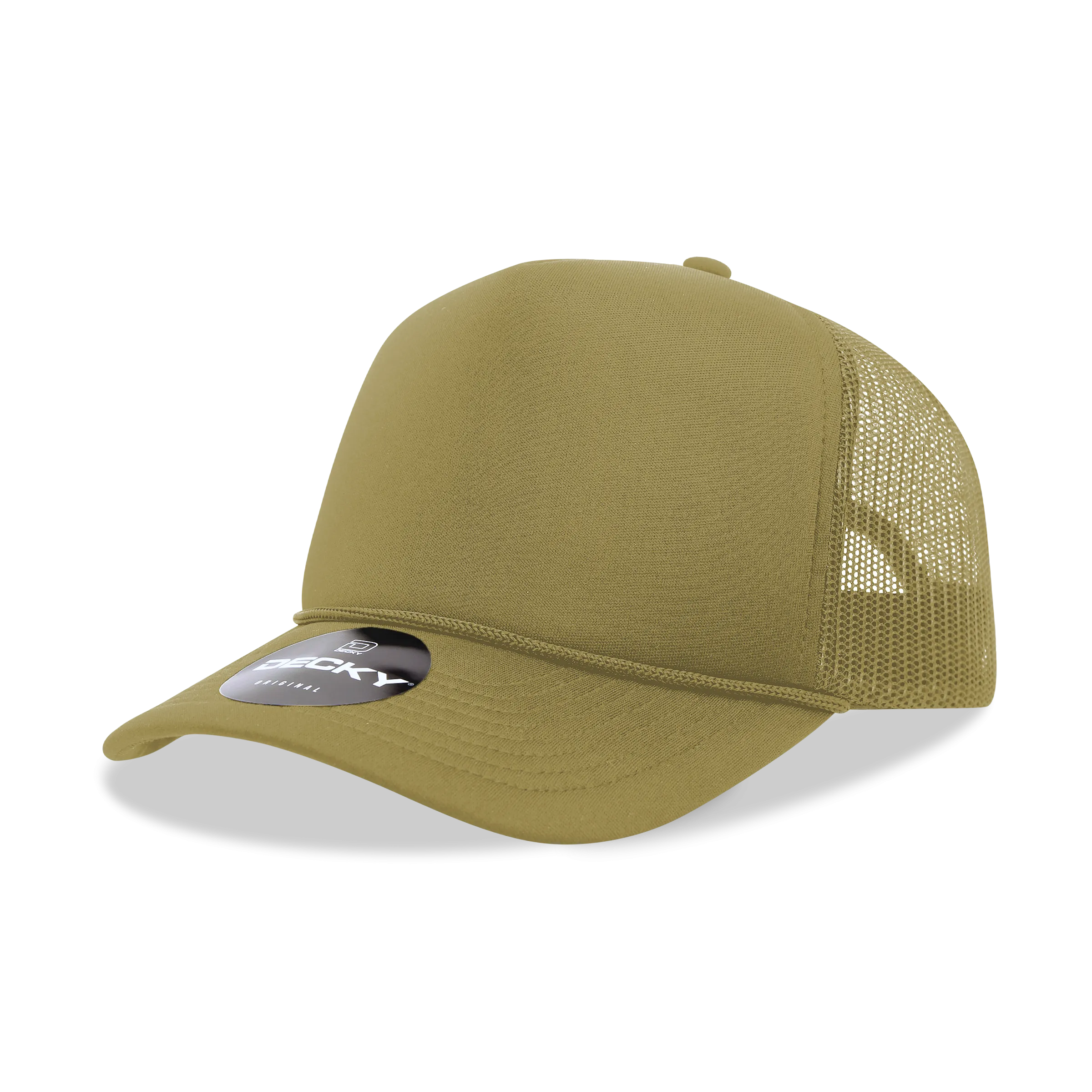 Decky 6025 Foam Trucker Hat - Gold