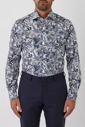 Steel Paisley Giorgio Shirt by Dom Bagnato