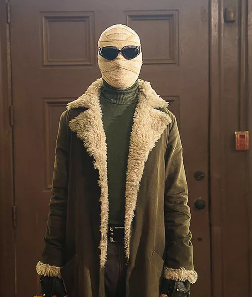 Doom Petrol Negative Man Shearling Coat TLC