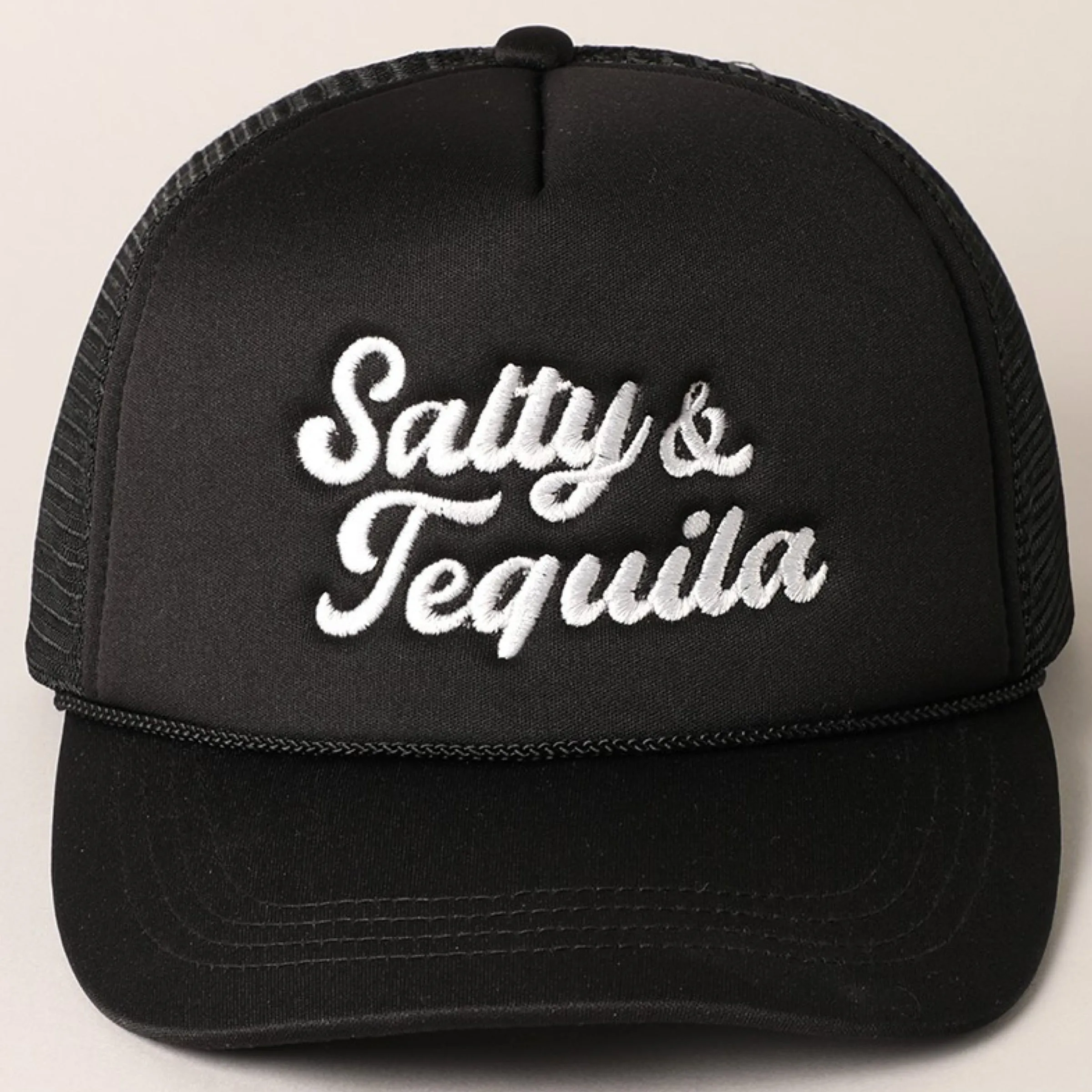 Tequila Embroidery Trucker Hat