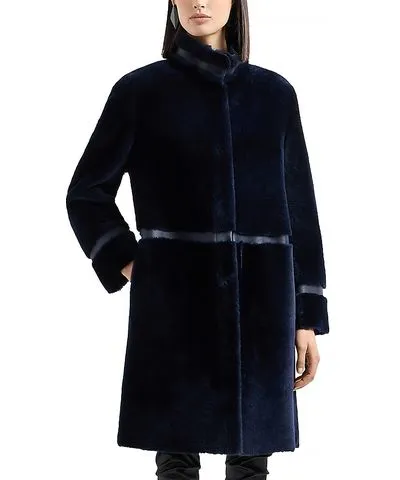 Emporio Armani Reversible Shearling Coat