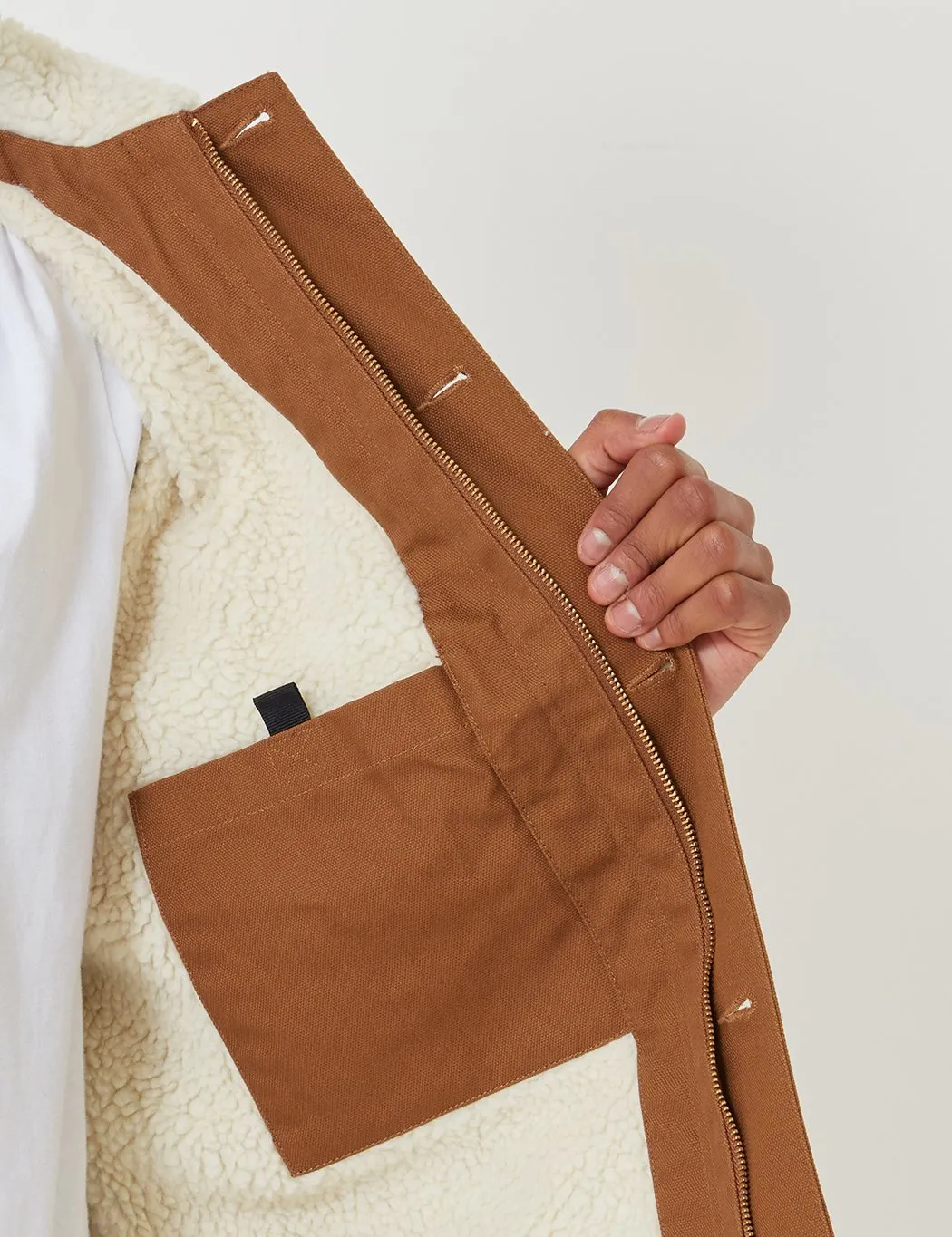 Carhartt-WIP Hamilton Brown Rigid Coat