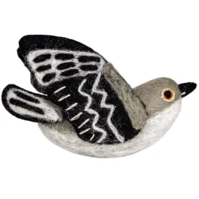 Felt Mockingbird Ornament