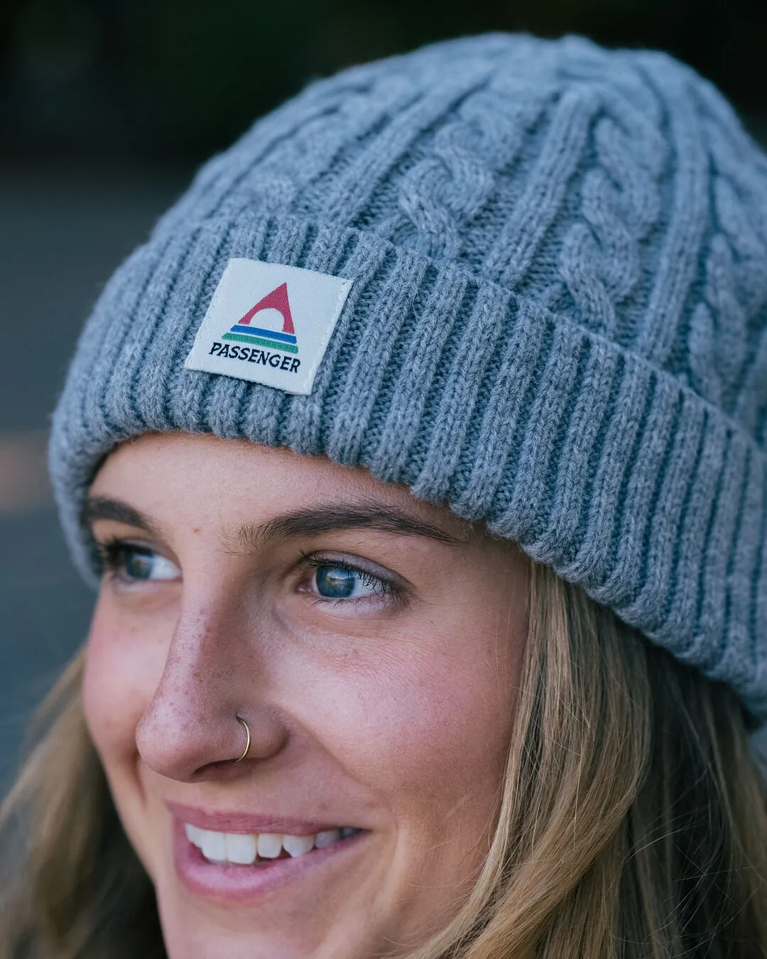 Fireside Cable Knit Beanie