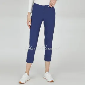 Robell Bella 09 Cropped Trouser in French Navy