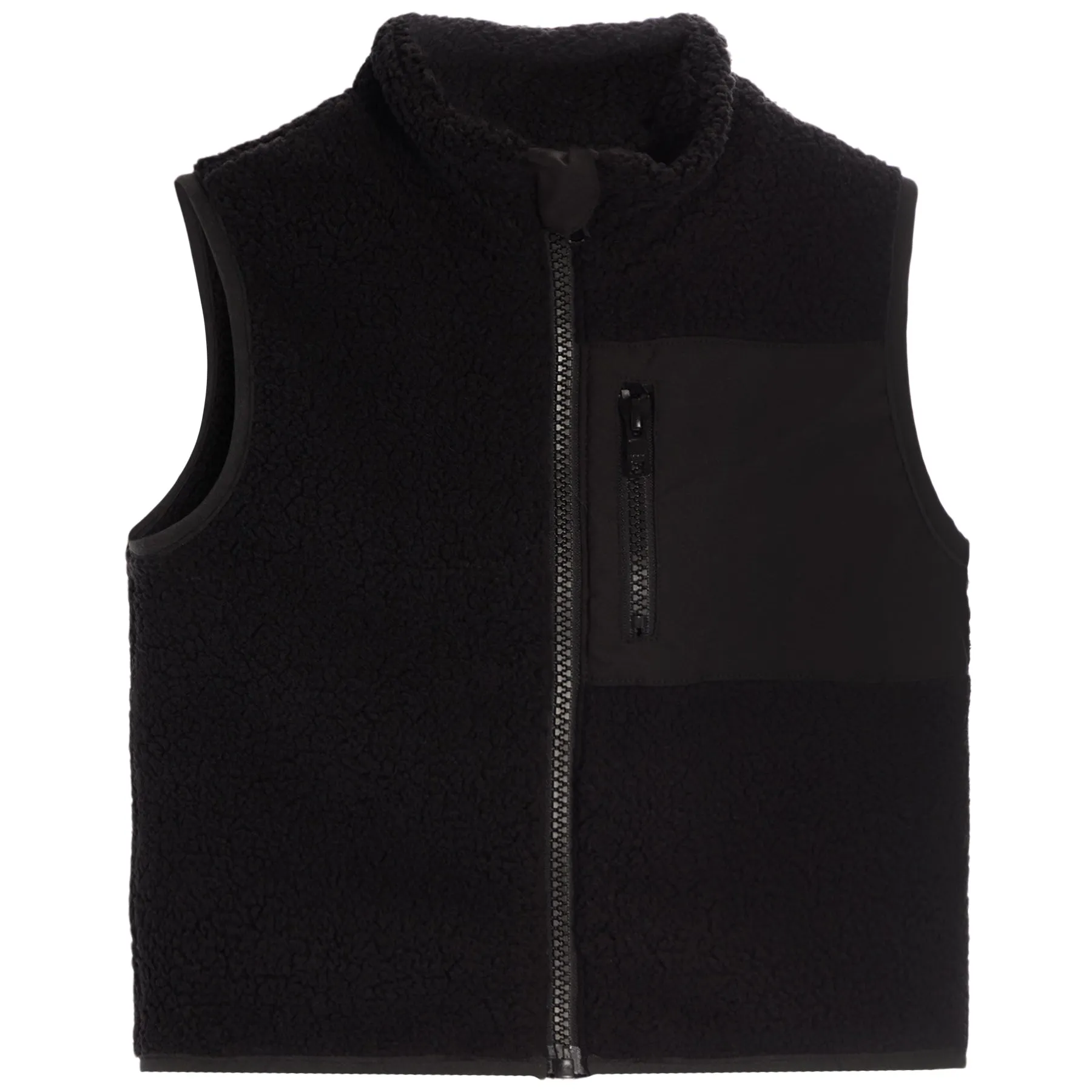 Gilt Sherpa Sleeveless Jacket