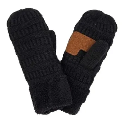 Girls' C.C Solid Classic Mittens