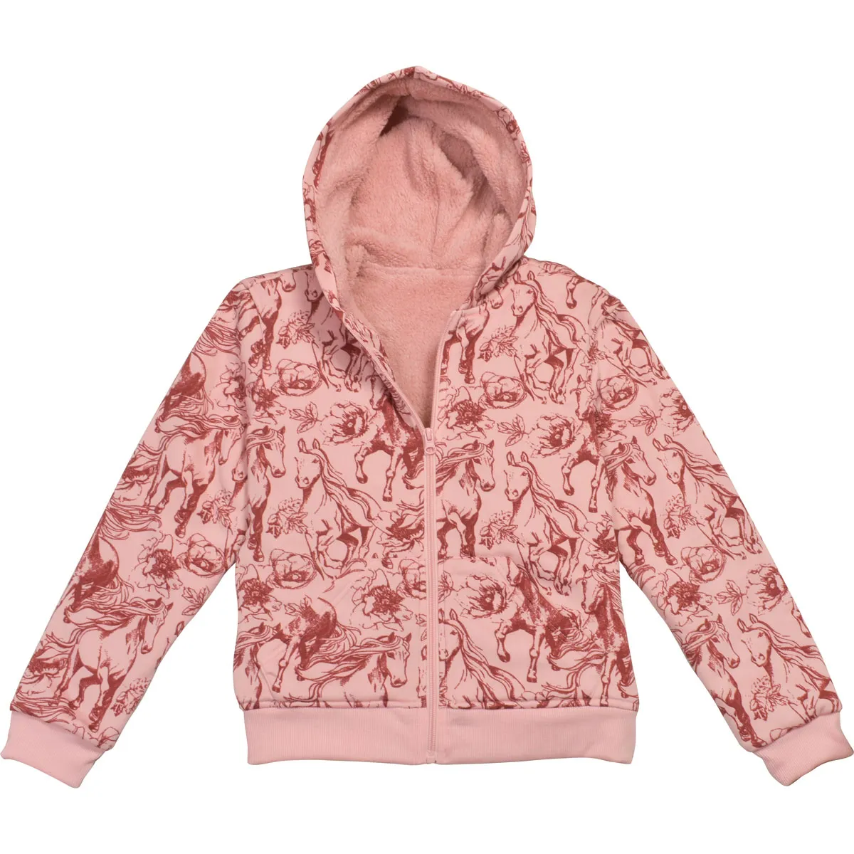 Girl's Sherpa Hoodie by Canyon Creek