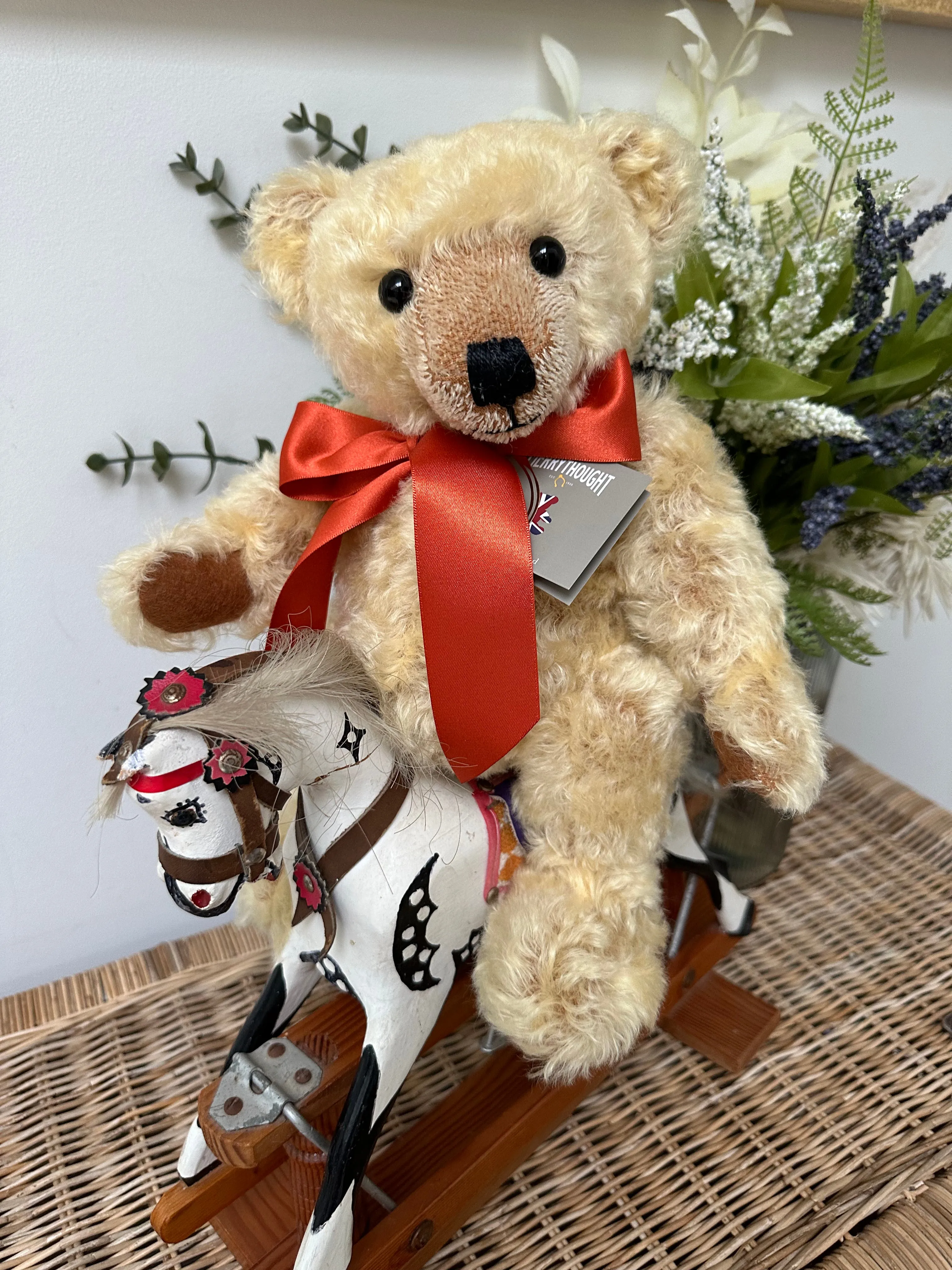 Handmade 12 Inch Traditional Teddy Bear - Chester Blond