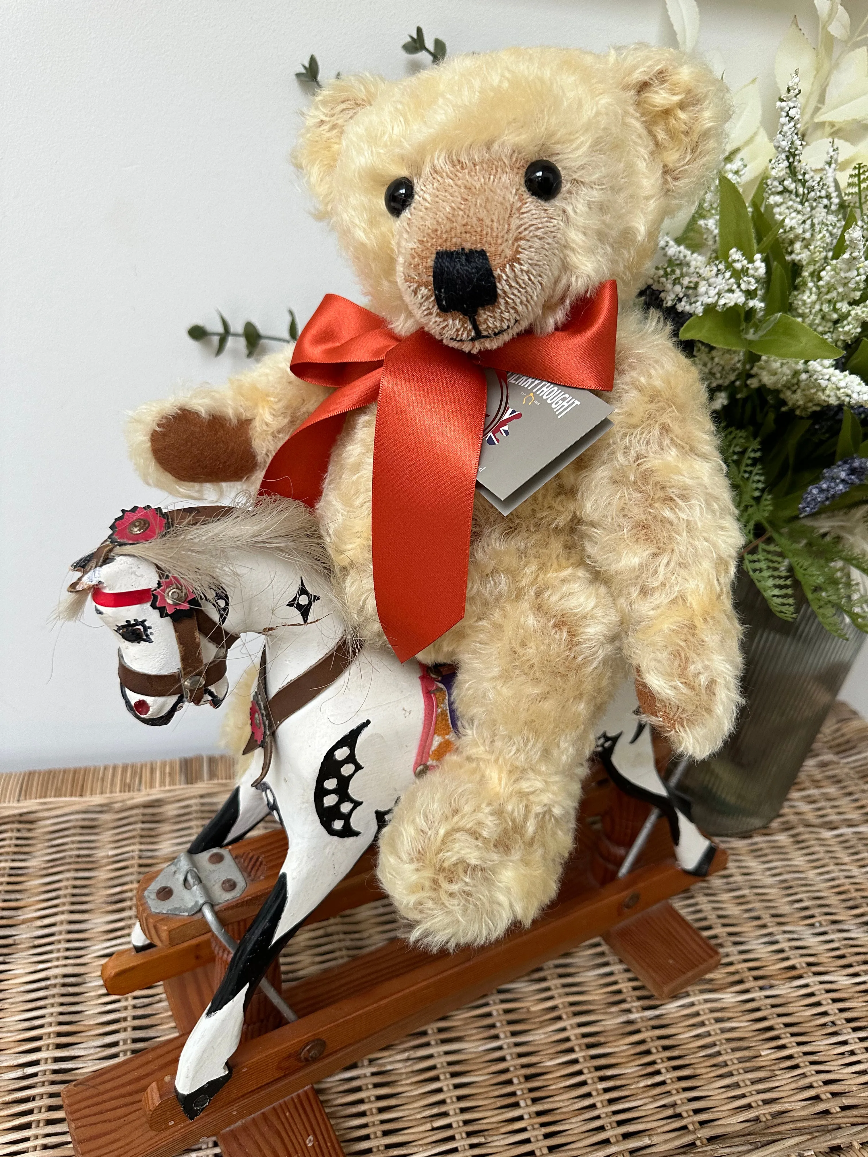 Handmade 12 Inch Traditional Teddy Bear - Chester Blond