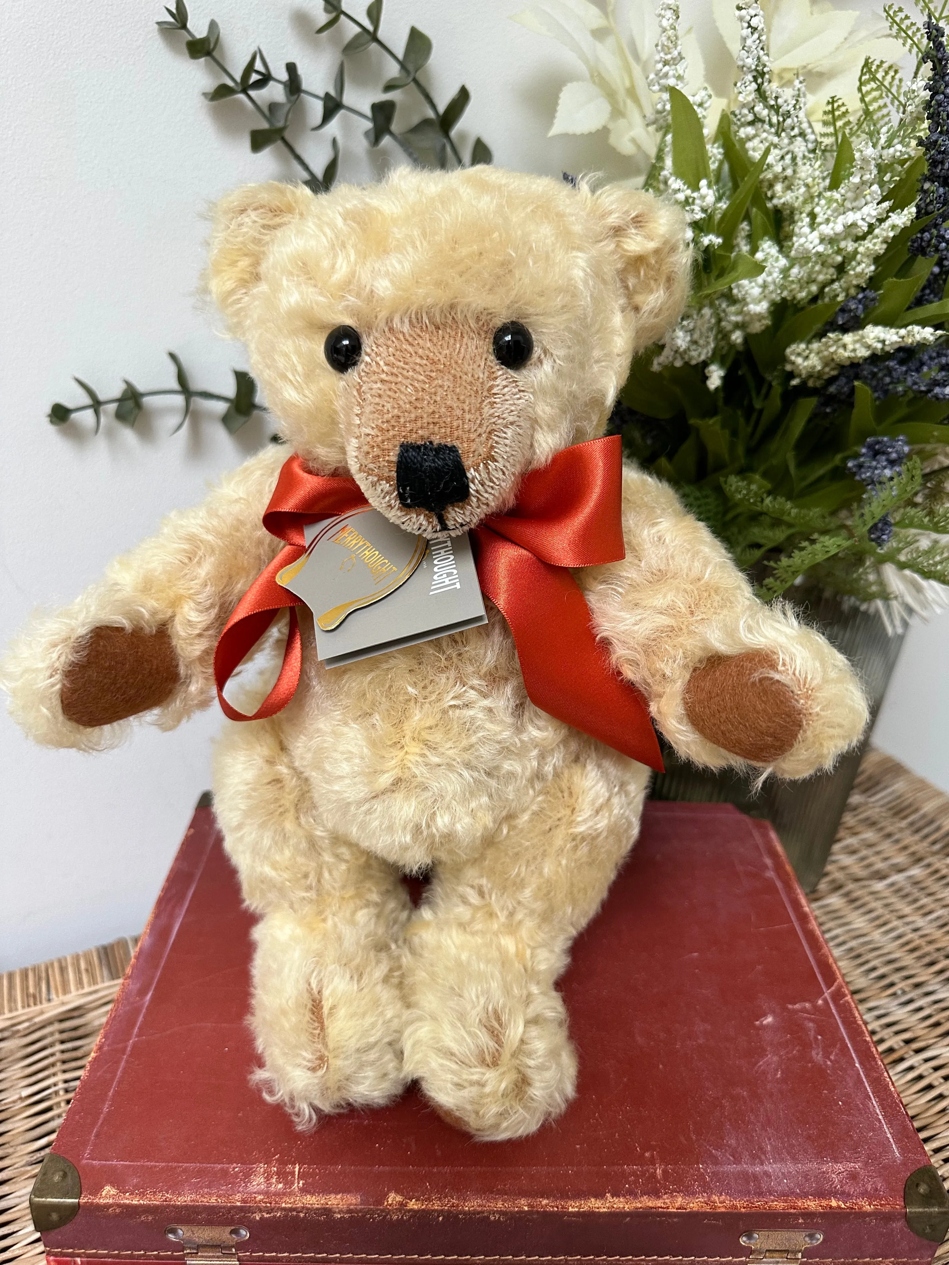 Handmade 12 Inch Traditional Teddy Bear - Chester Blond