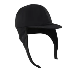 Black Flap Cap