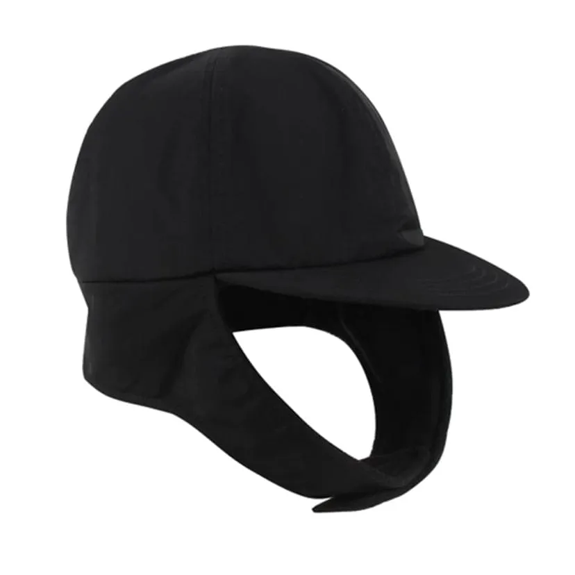 Black Flap Cap